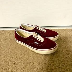 Vans Authentic Red Corduroy